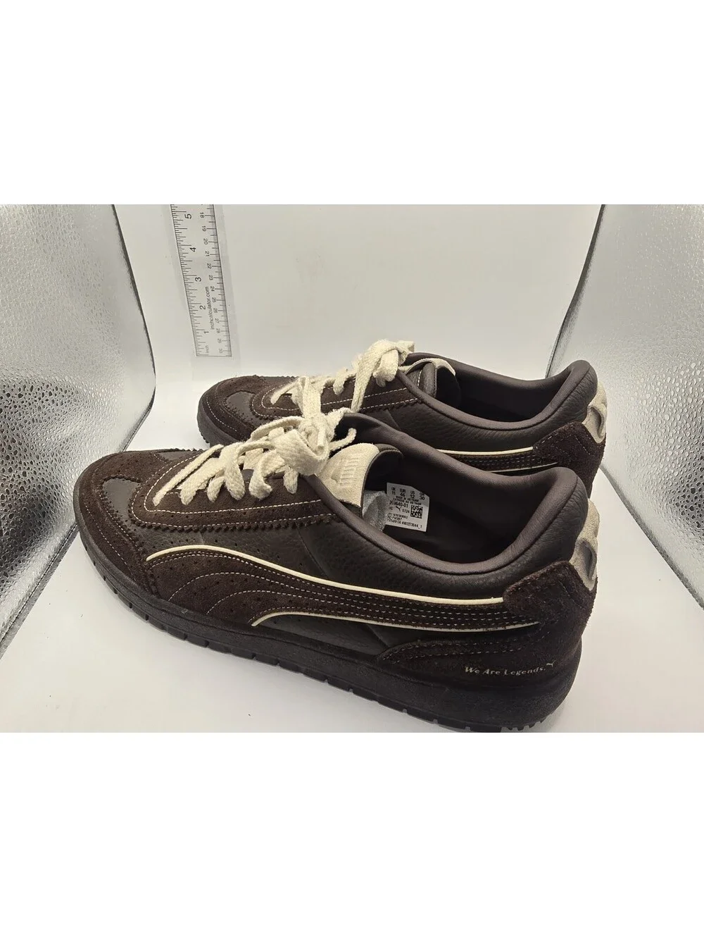 PUMA Size 12 We Are Legends Neo Renaissance Premier Court  Mens Brown Sneakers